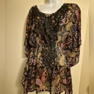 Macy Ultra Flirt Blouse Size XSmall